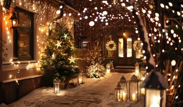 LED lighting features