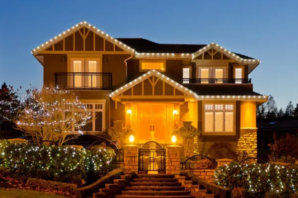 Christmas lights installation services in Duluth, GA