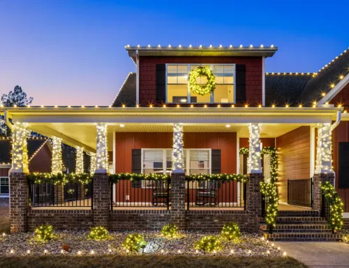 Commercial Christmas Light Installation in North Atlanta: A Guide for Businesses, HOAs, and Property Managers