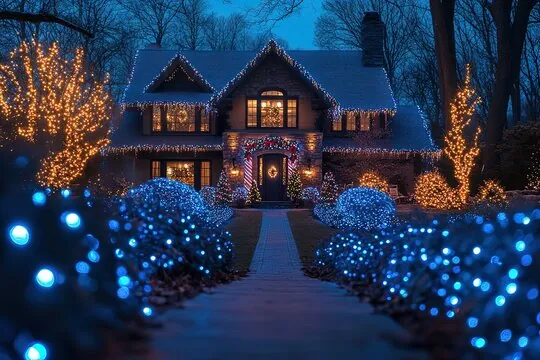 Christmas light installation services in Cumming, GA