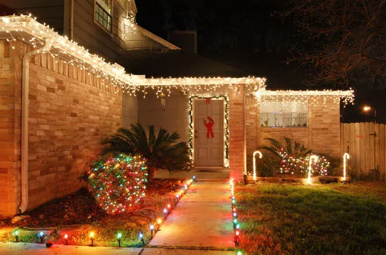 Christmas light installation services in Sandy Springs, GA